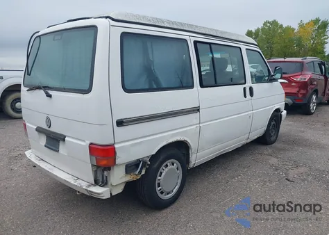 1993 Volkswagen Eurovan Mv z USA, uszkodzony, nr VIN WV2MC0708PH067862